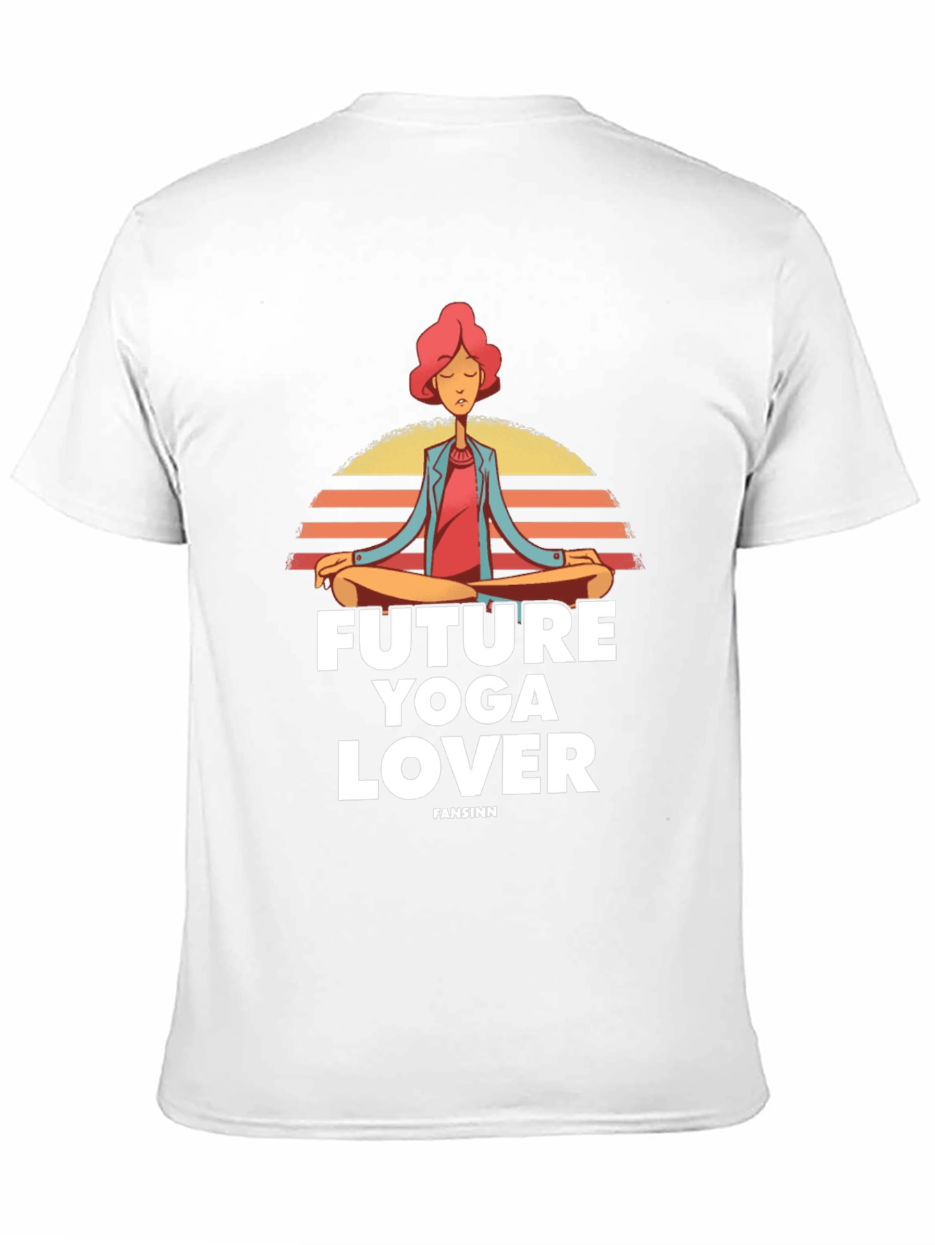 Future Yoga Lover Graphic T-Shirt