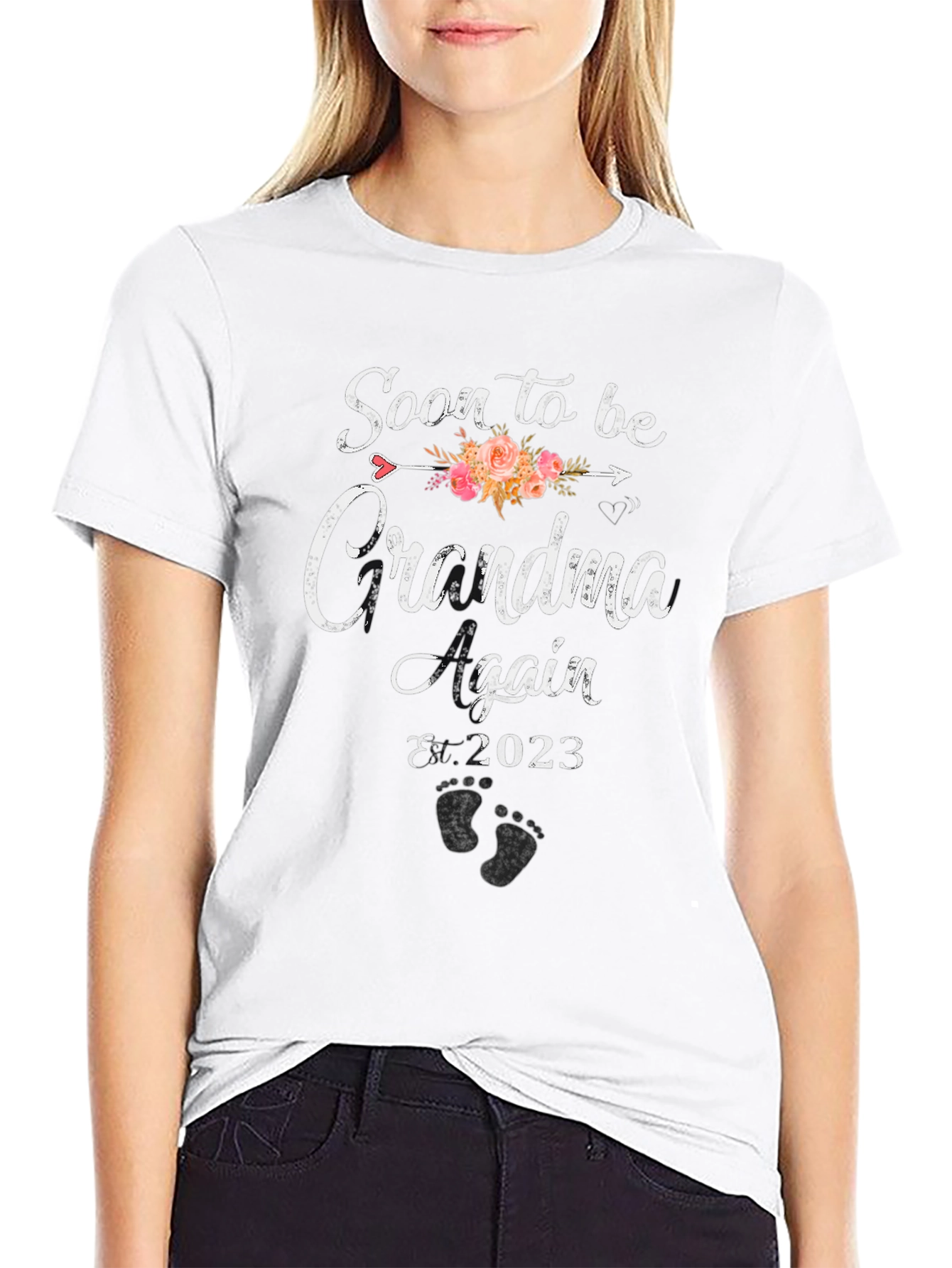Soon To Be Grandma Again 2023 T-Shirt