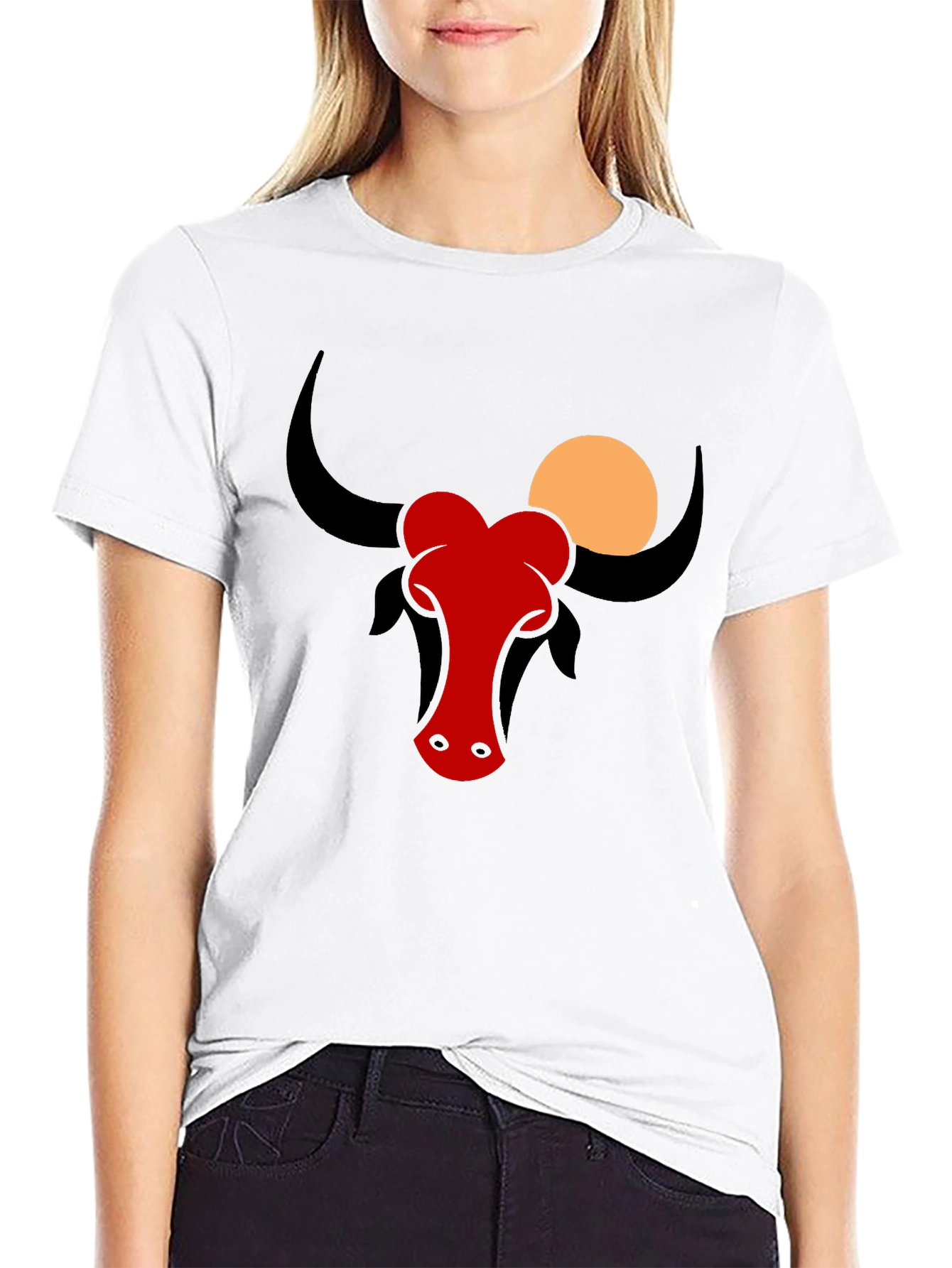 Black Bull Graphic Tee - Modern Style