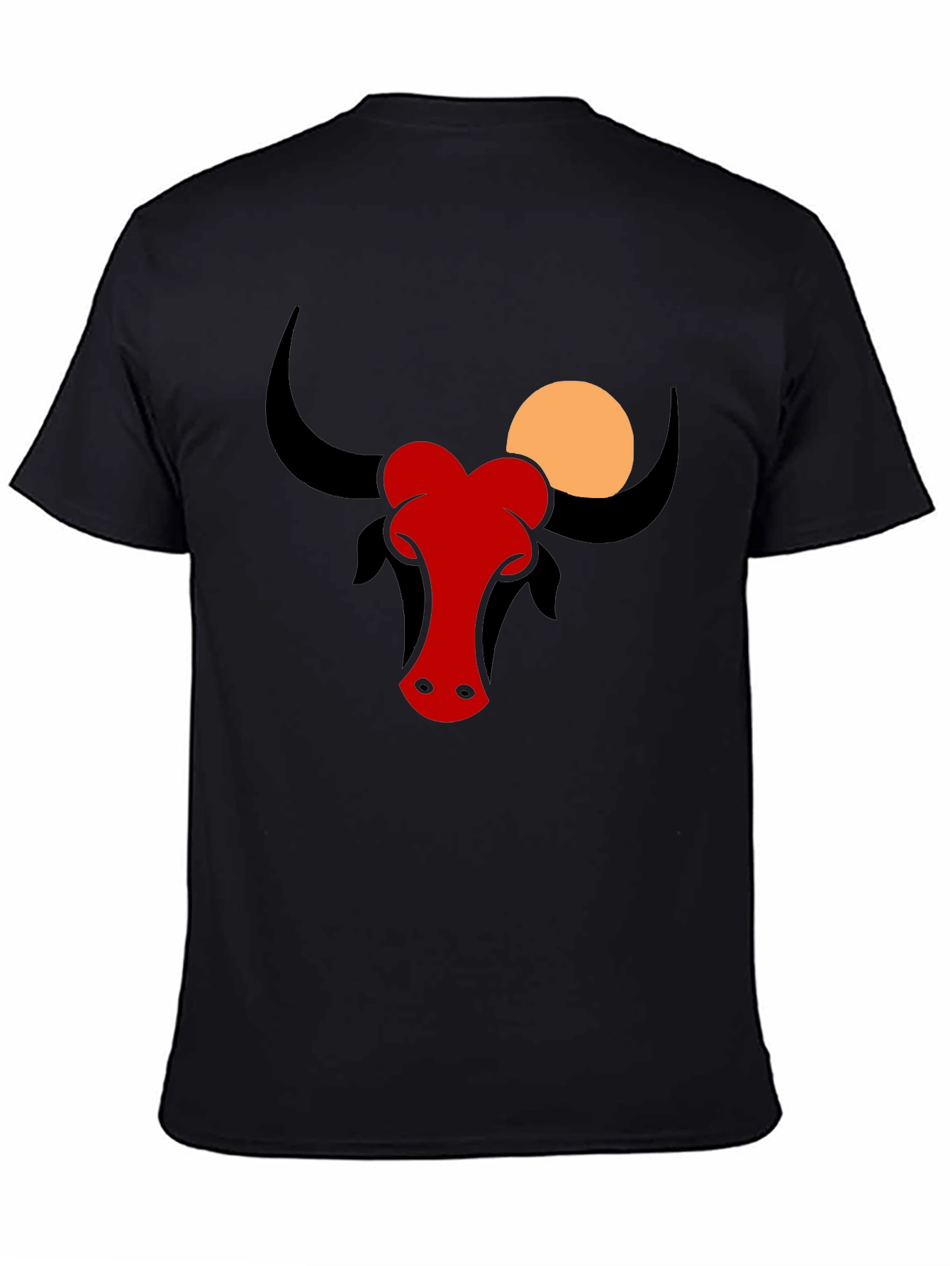Black Bull Graphic Tee - Modern Style