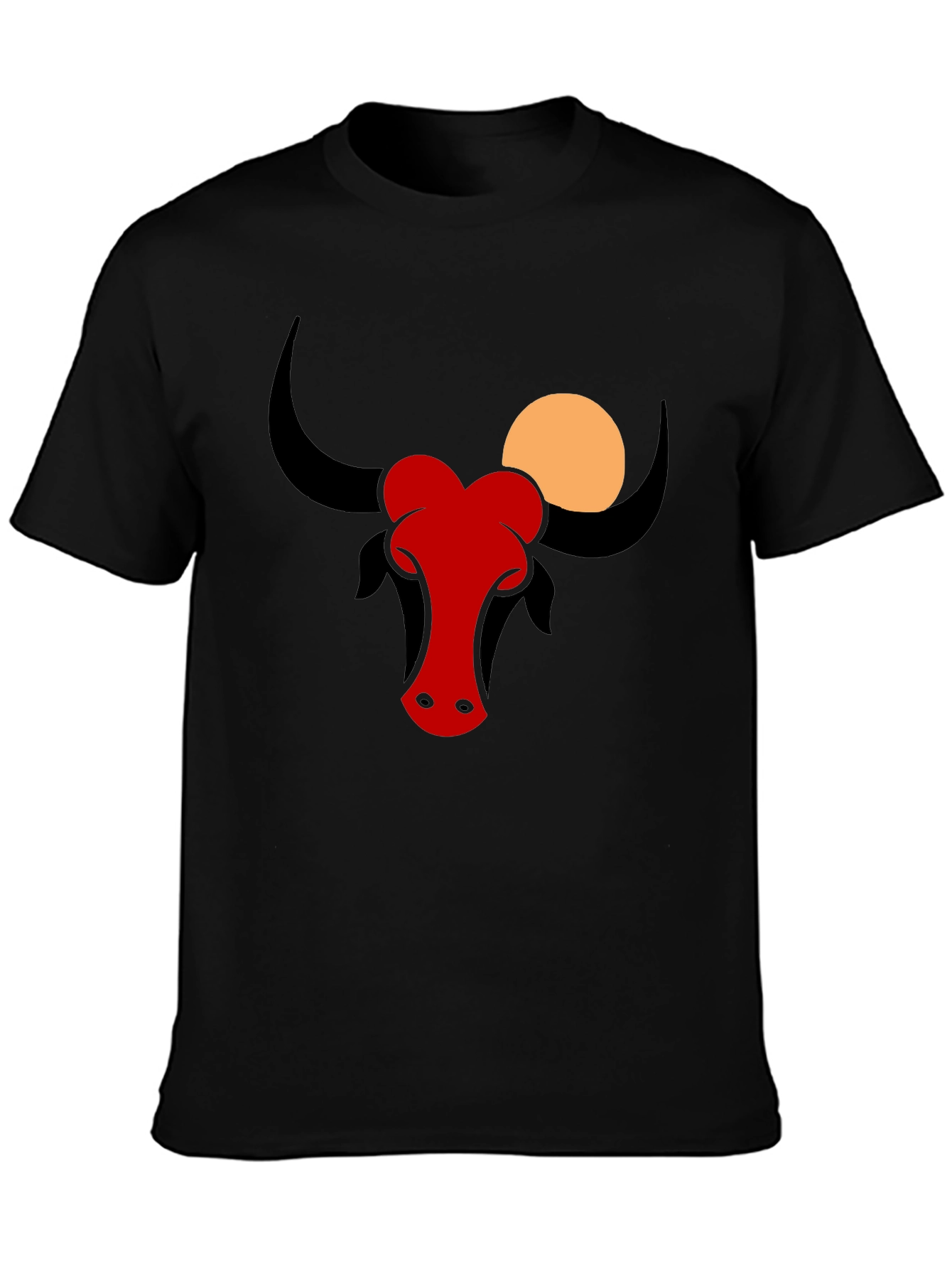 Black Bull Graphic Tee - Modern Style