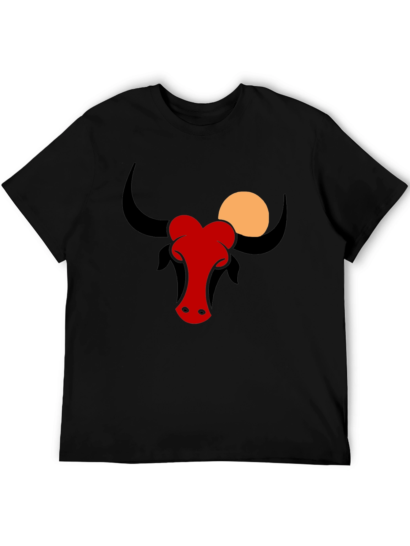 Black Bull Graphic Tee - Modern Style
