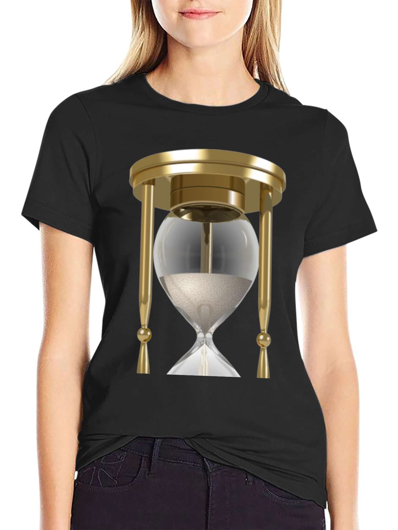 Hourglass Graphic Tee - Timeless Style!