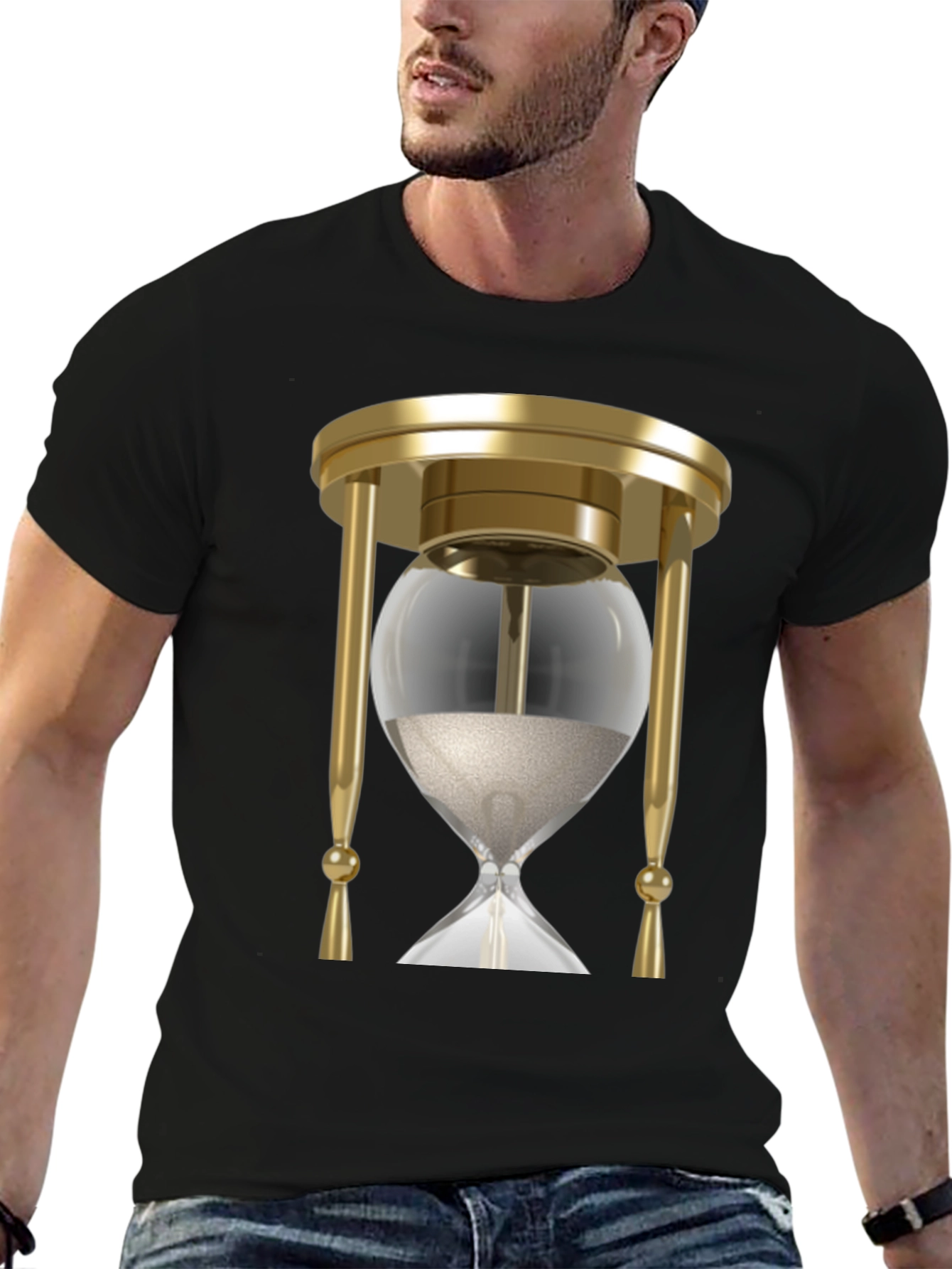 Hourglass Graphic Tee - Timeless Style!