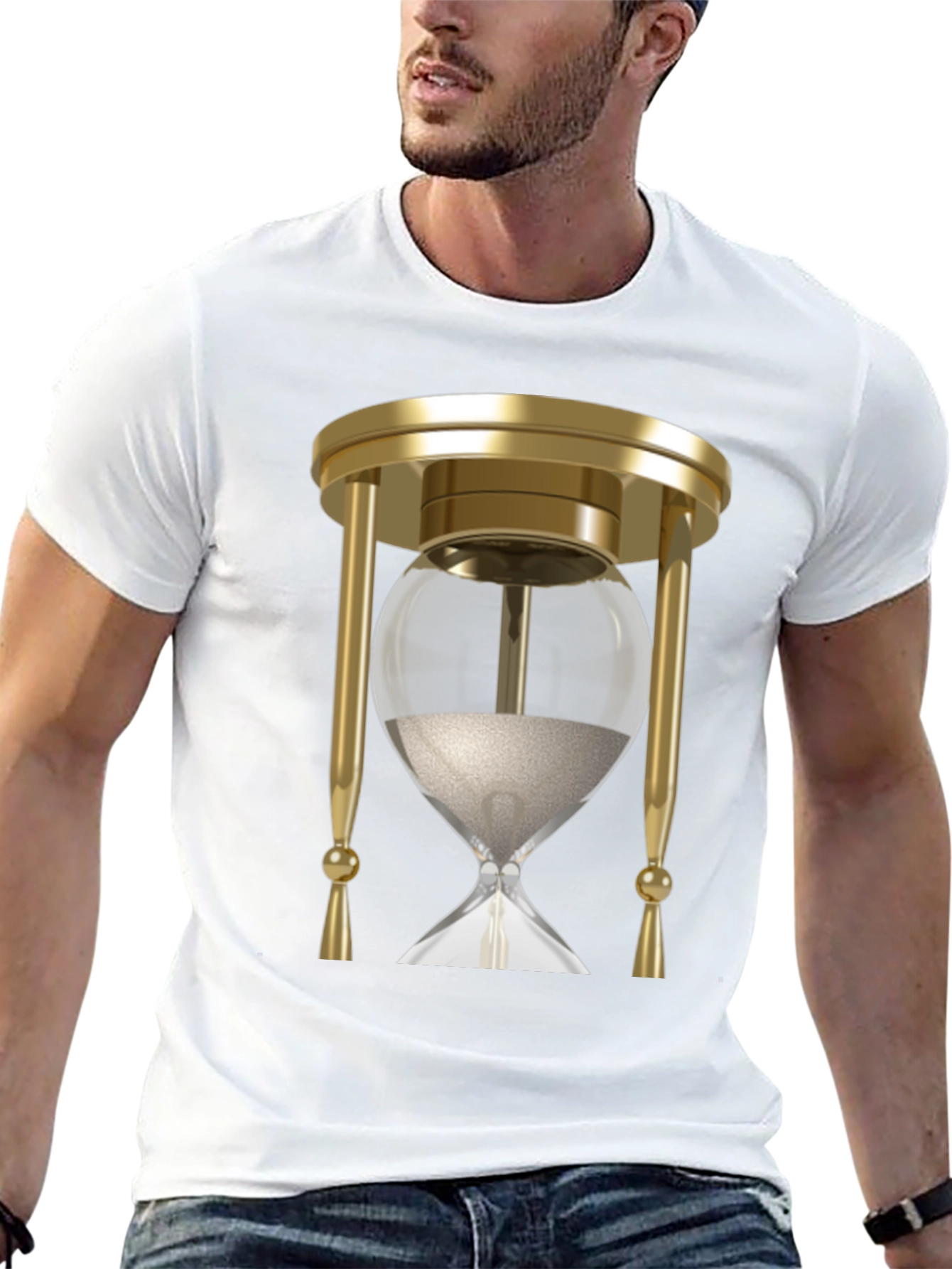 Hourglass Graphic Tee - Timeless Style!