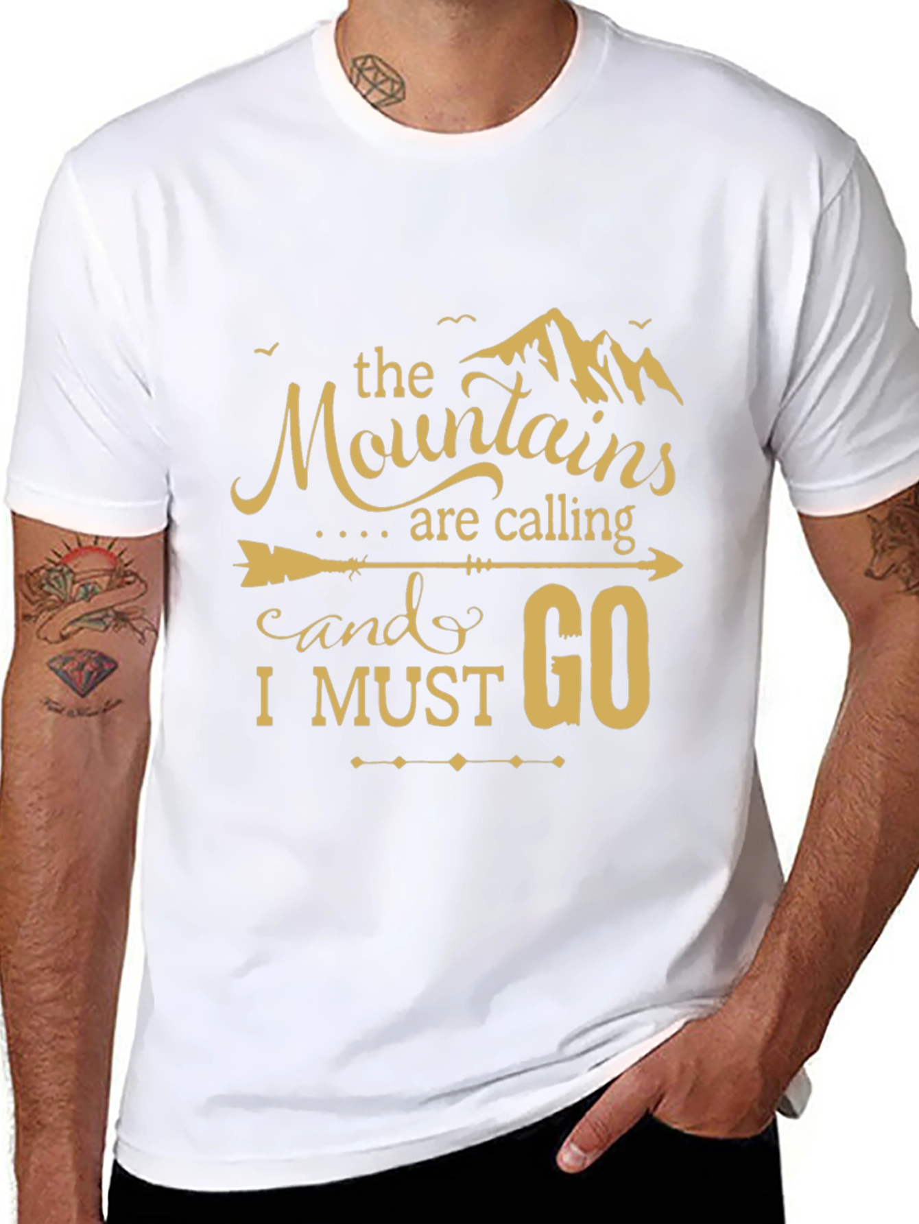 Mountains are Calling T-Shirt - Adventure Awaits