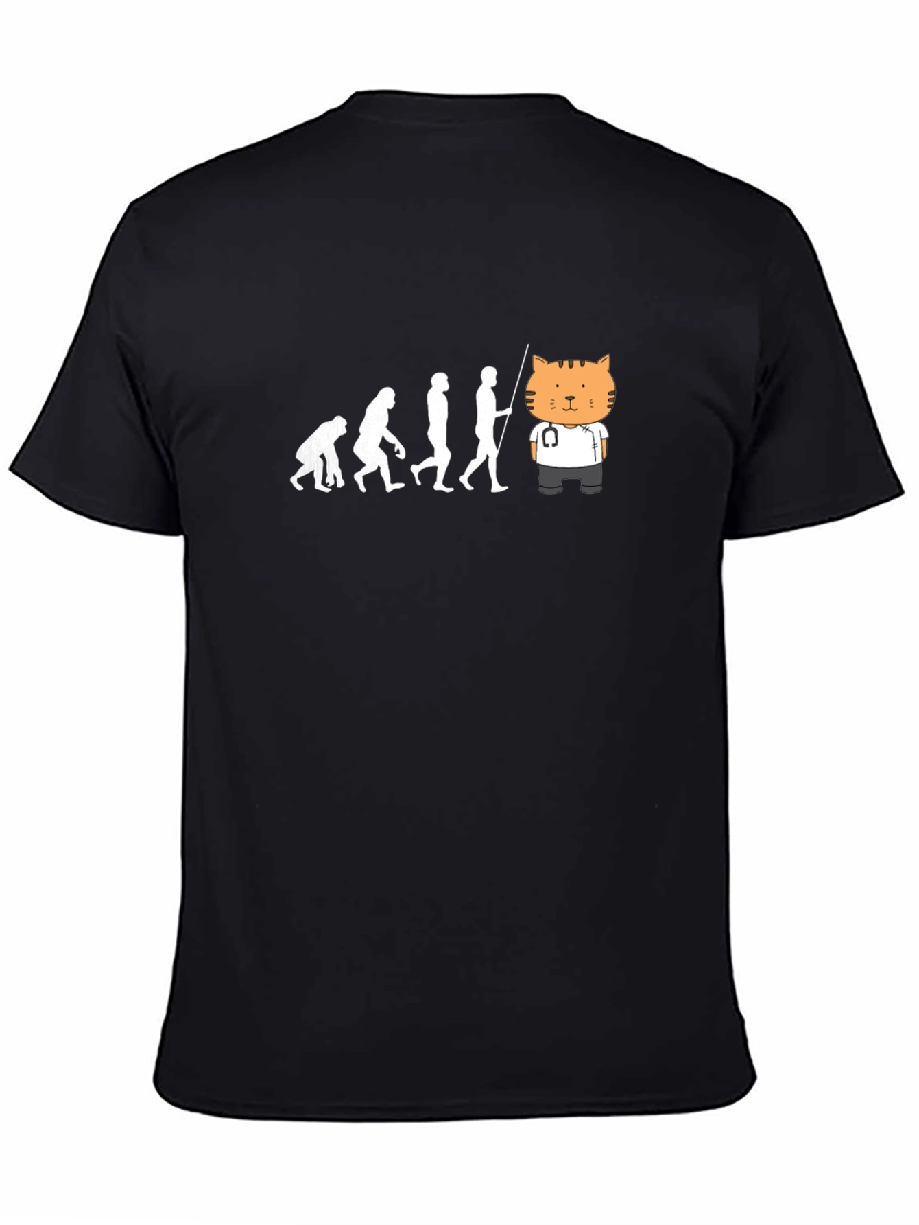 Evolution to Cat Doctor T-Shirt