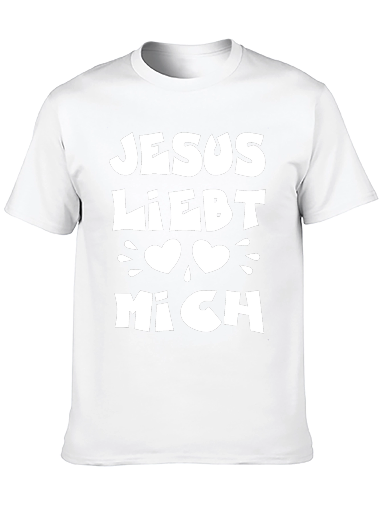 Jesus Loves Me Black T-Shirt