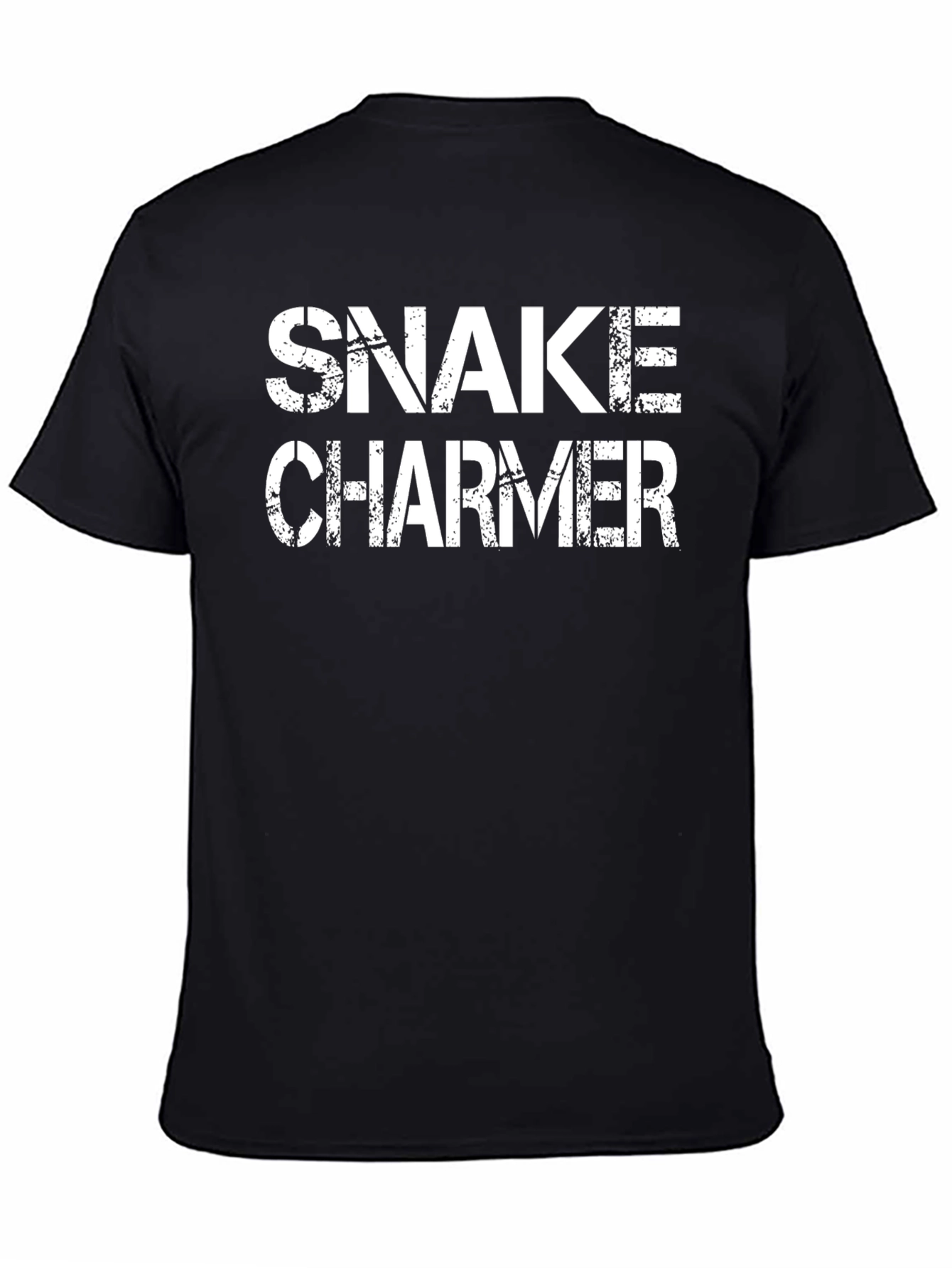 Snake Charmer Graphic Tee - Mens Novelty T-Shirt