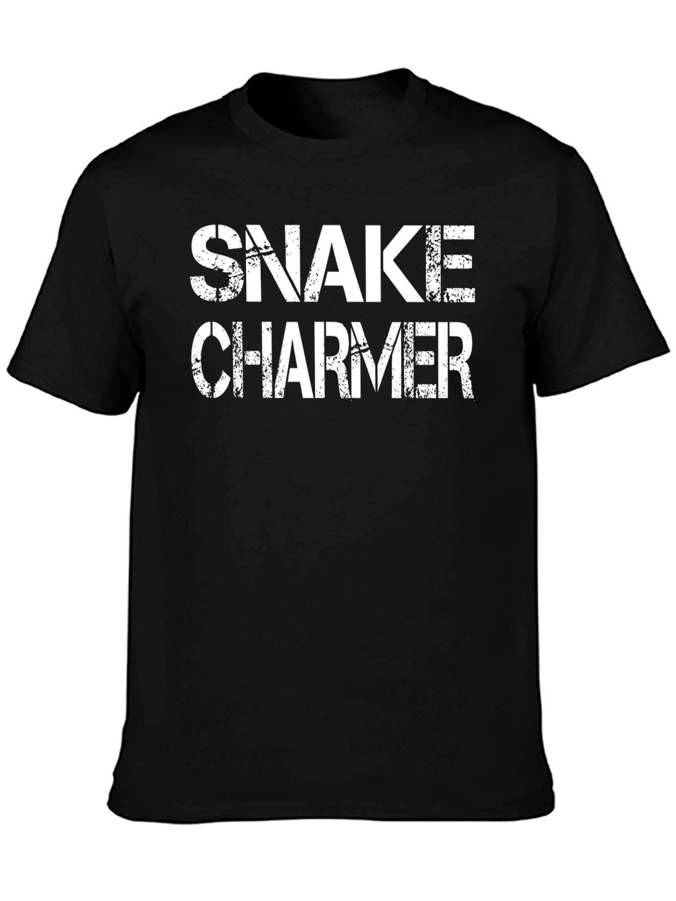 Snake Charmer Graphic Tee - Mens Novelty T-Shirt