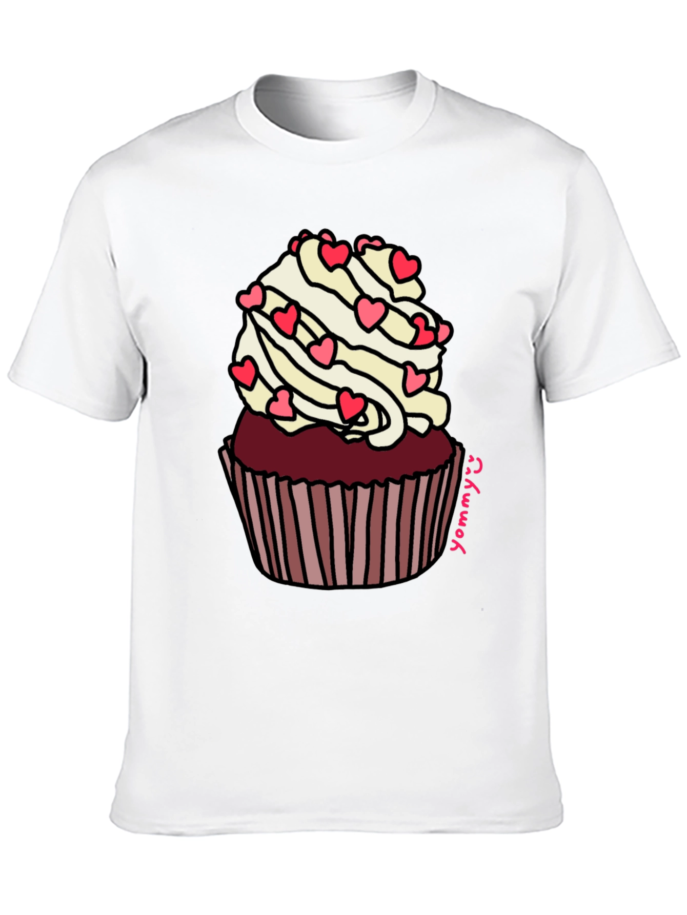 Cupcake Love T-Shirt - Sweet Treat Graphic Tee