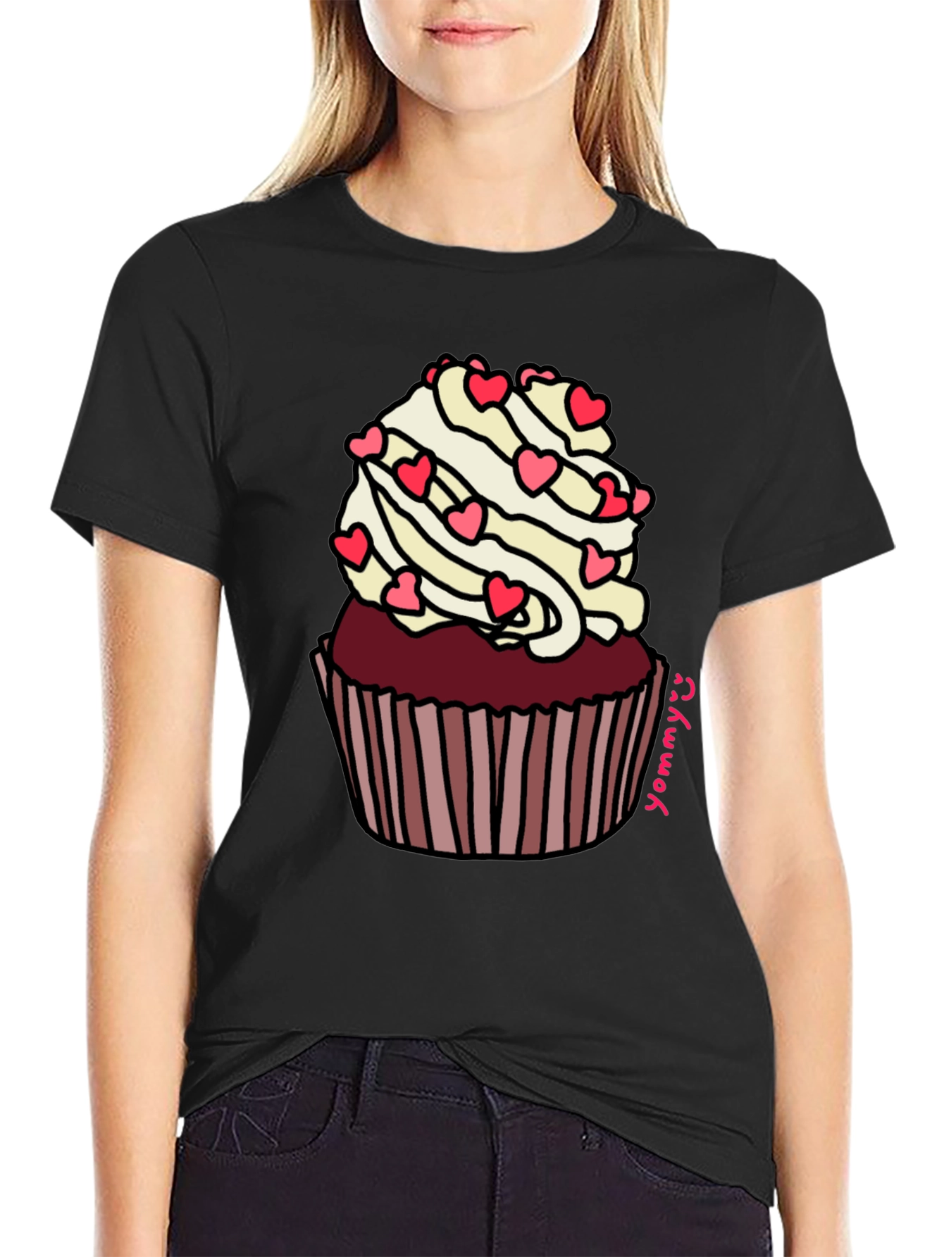 Cupcake Love T-Shirt - Sweet Treat Graphic Tee