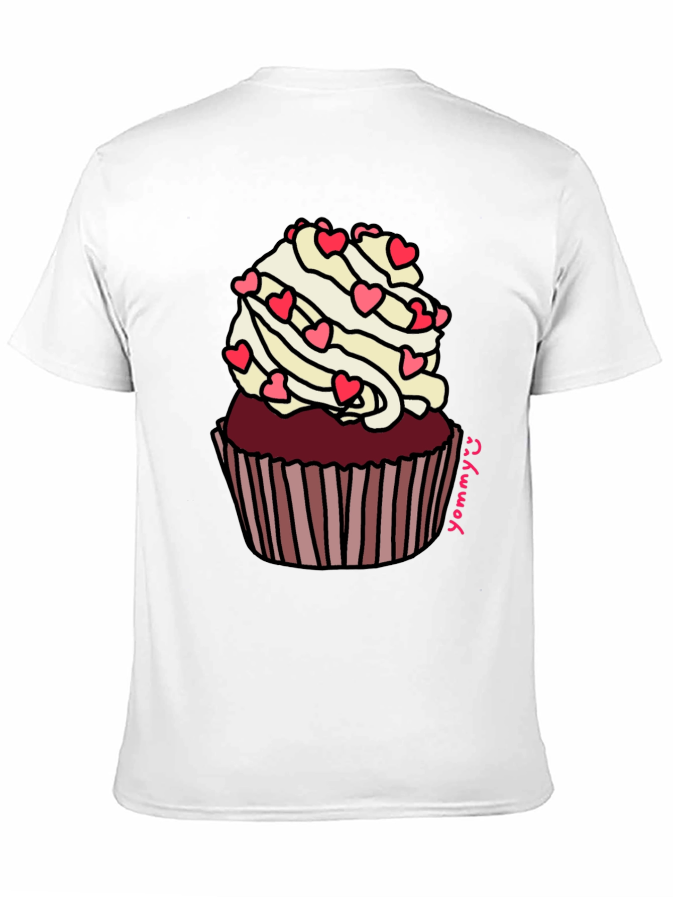 Cupcake Love T-Shirt - Sweet Treat Graphic Tee