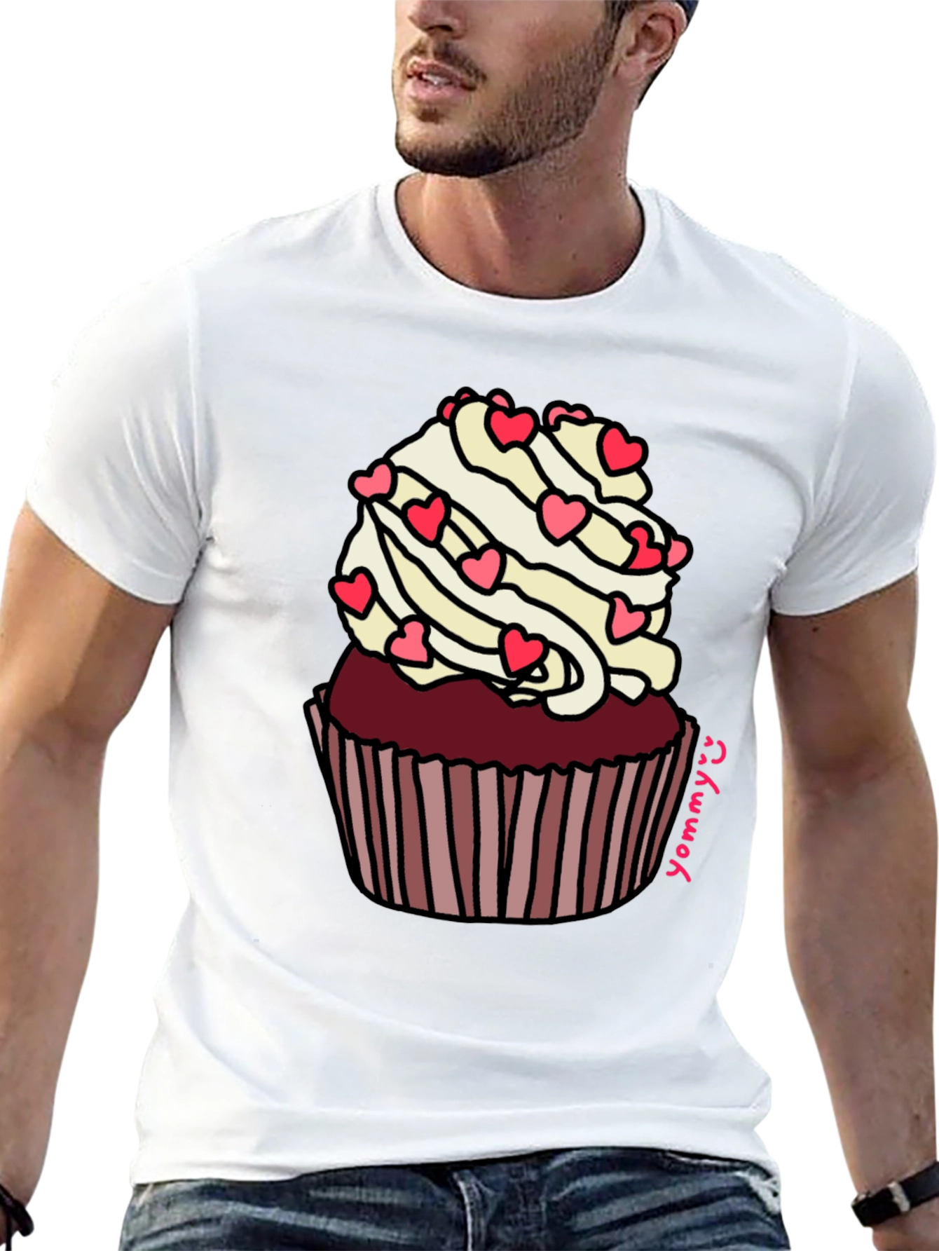 Cupcake Love T-Shirt - Sweet Treat Graphic Tee