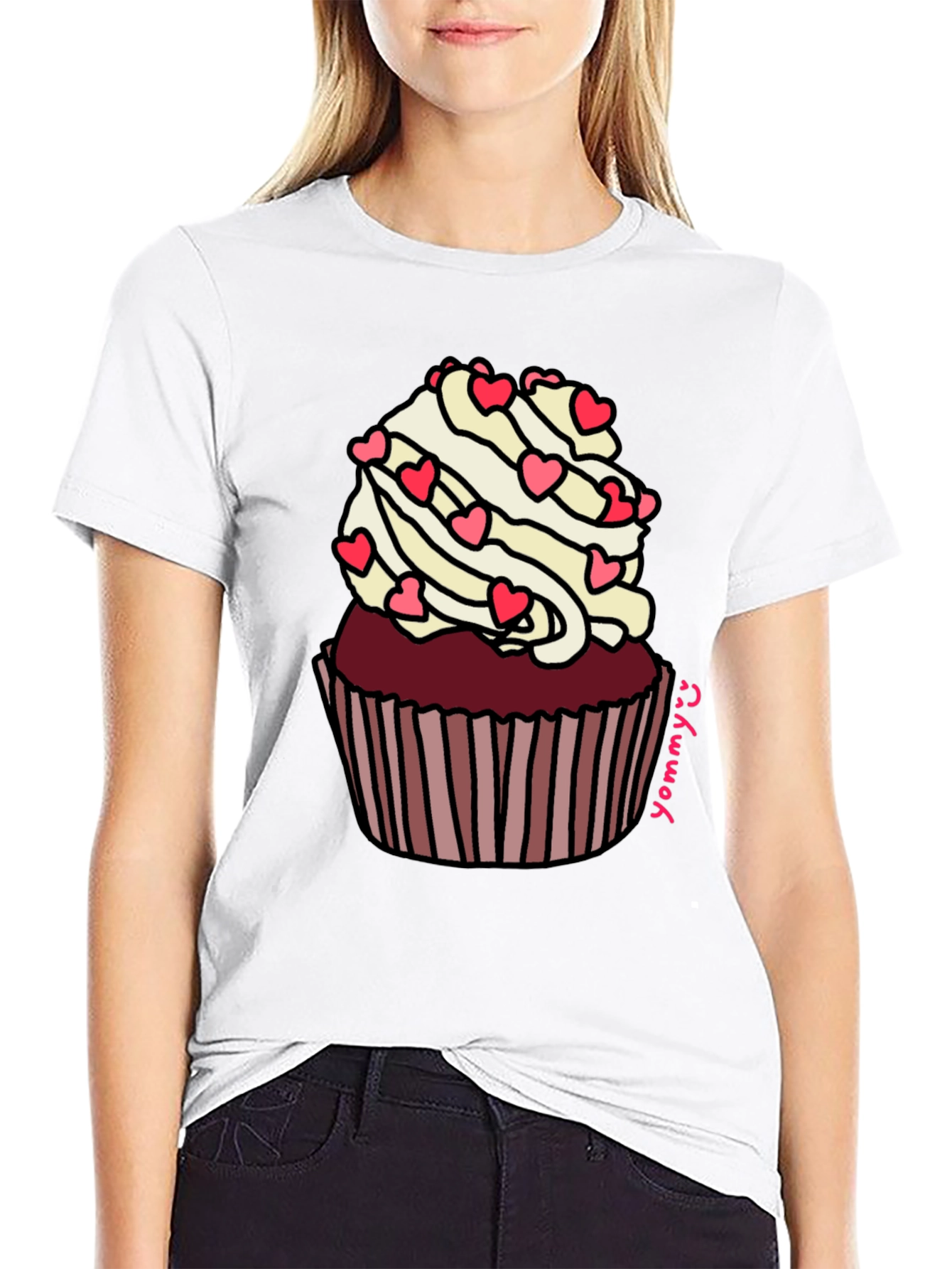 Cupcake Love T-Shirt - Sweet Treat Graphic Tee