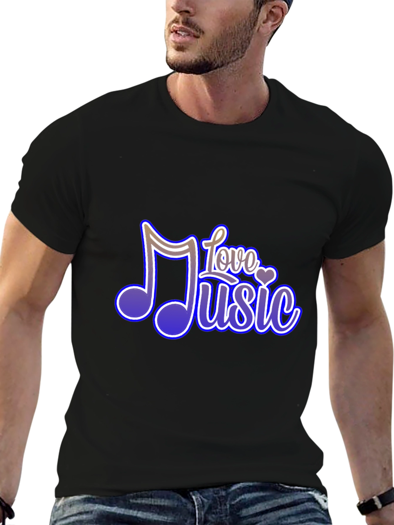 Love Music Graphic T-Shirt