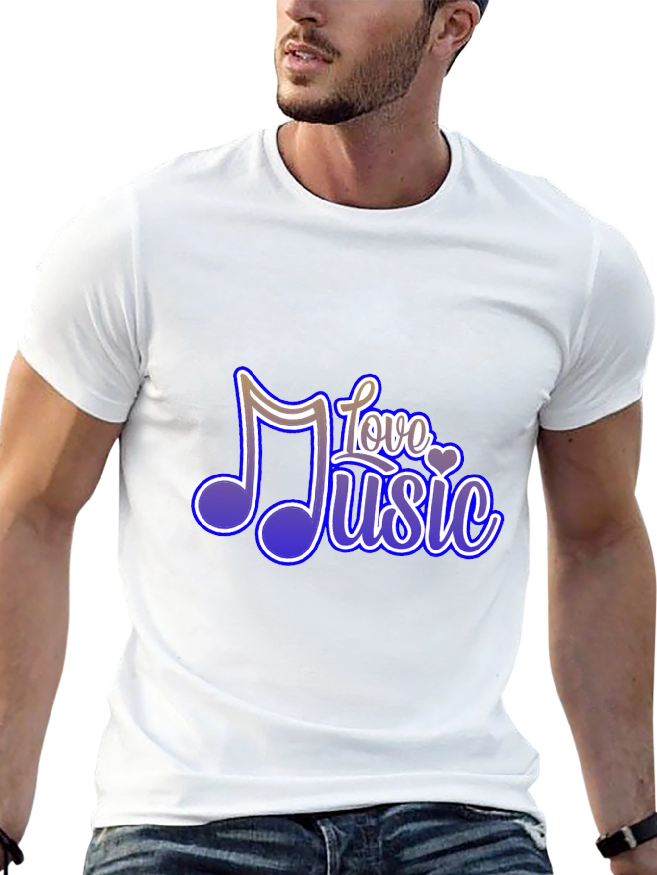 Love Music Graphic T-Shirt