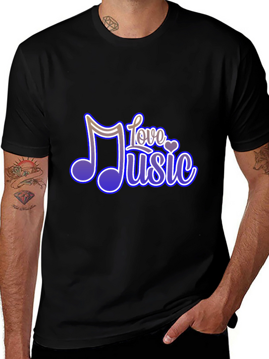 Love Music Graphic T-Shirt