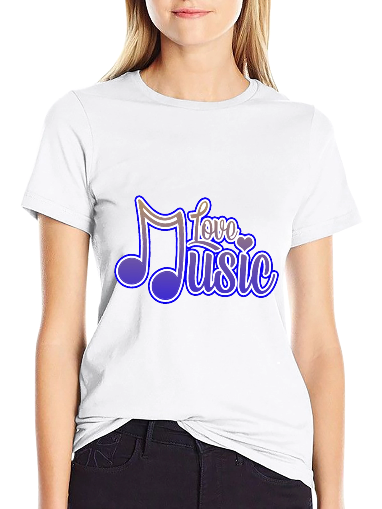Love Music Graphic T-Shirt