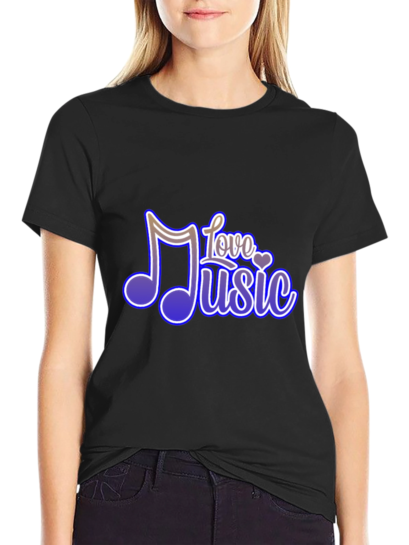 Love Music Graphic T-Shirt