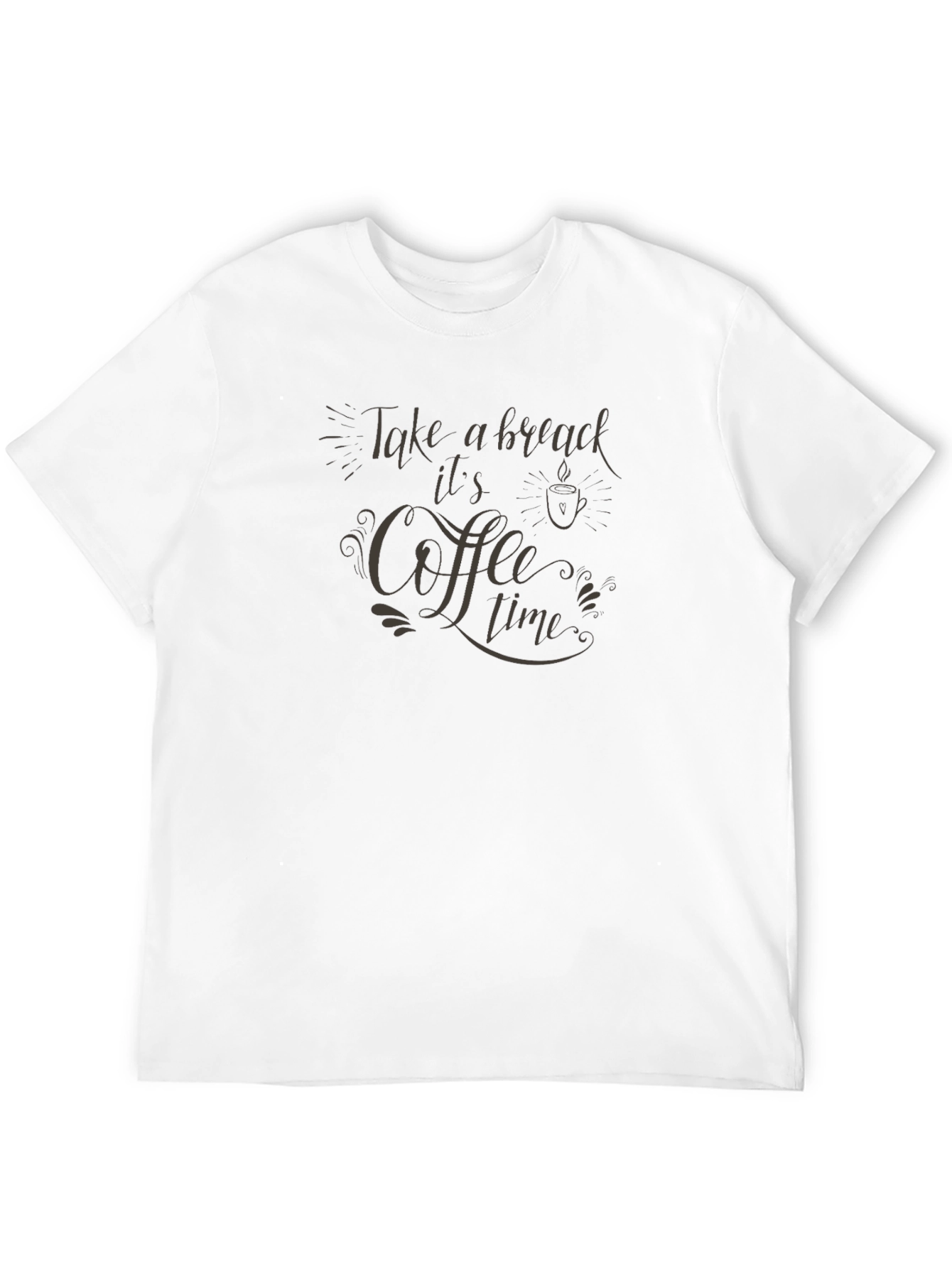 Coffee Time Graphic Tee - Relax and Recharge