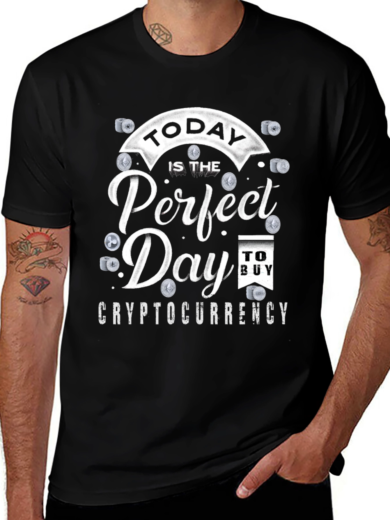 Cryptocurrency T-Shirt - Perfect Day to Buy
