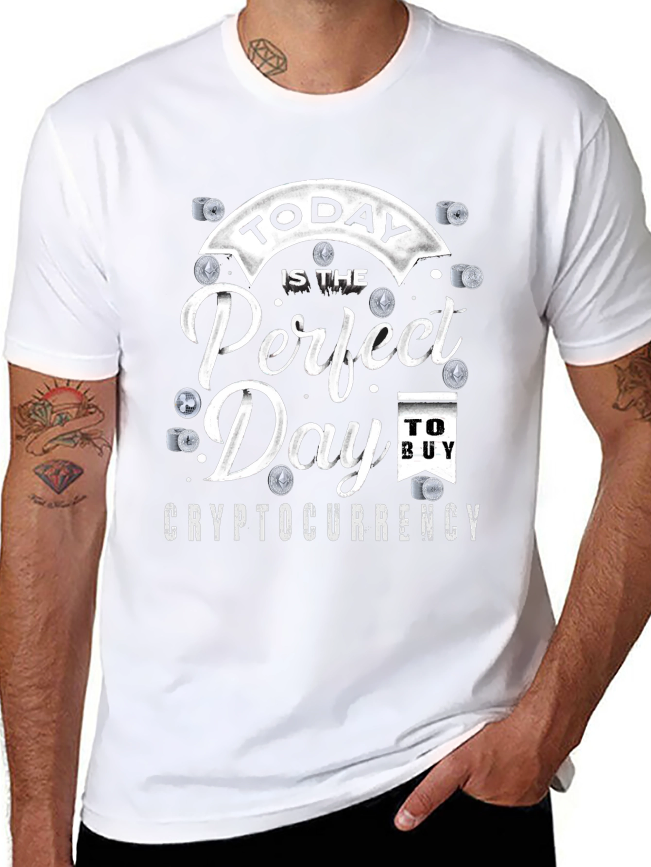 Cryptocurrency T-Shirt - Perfect Day to Buy