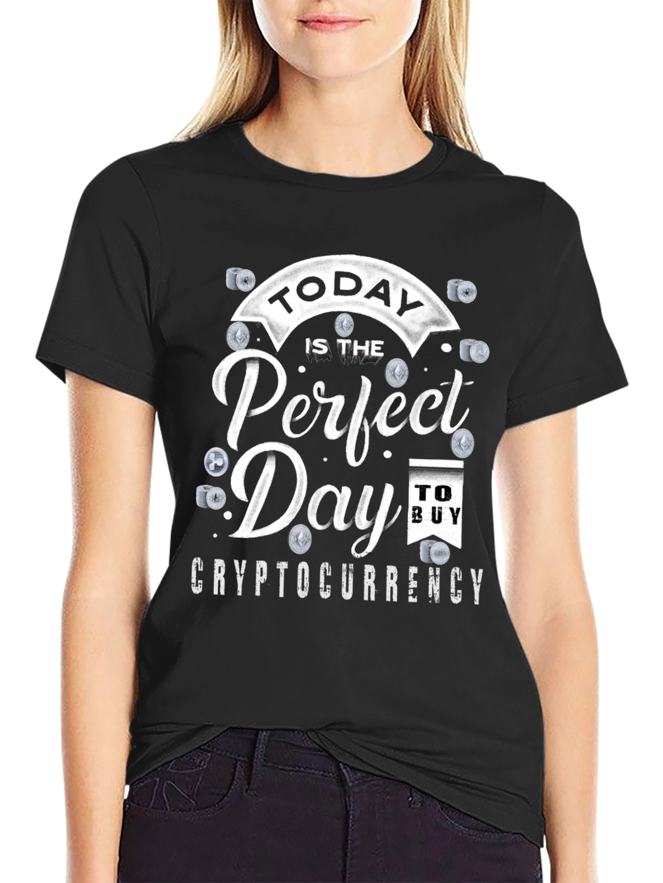 Cryptocurrency T-Shirt - Perfect Day to Buy