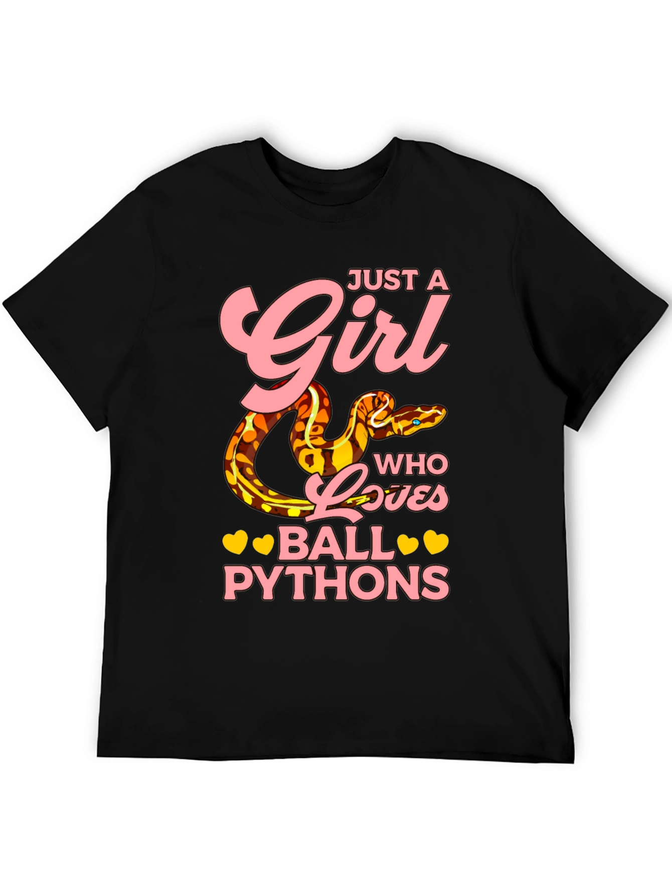 Just a Girl Who Loves Ball Pythons T-Shirt