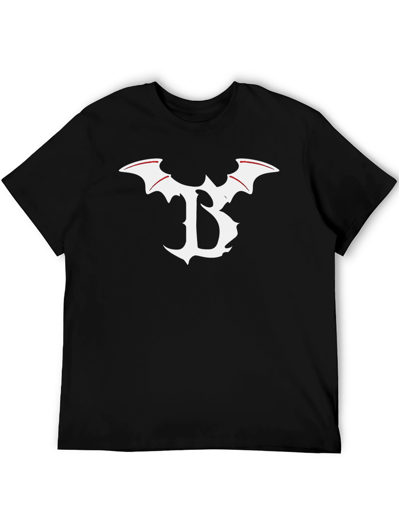 Bat Wing Letter B T-Shirt