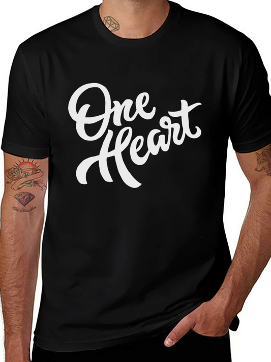 One Heart Graphic Tee - Stylish & Comfy Casual Wear