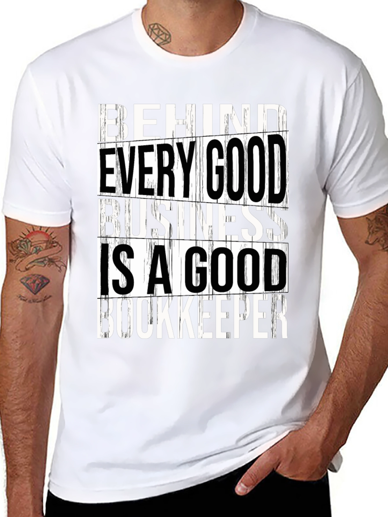 Good Bookkeeper T-Shirt - Accountant Appreciation
