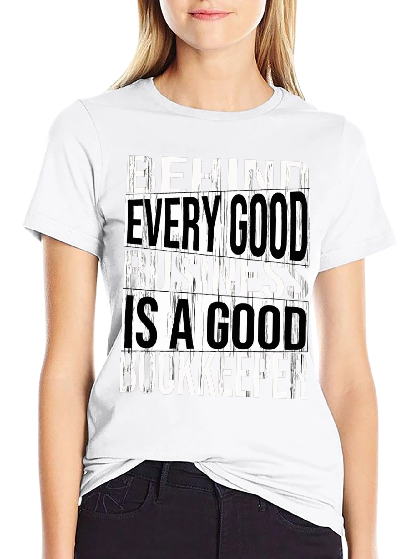 Good Bookkeeper T-Shirt - Accountant Appreciation