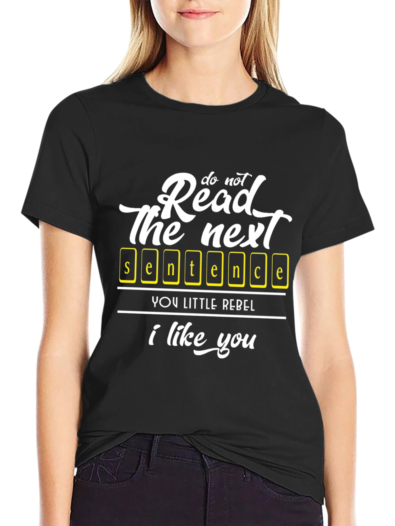 Do Not Read T-Shirt - Funny Graphic Tee