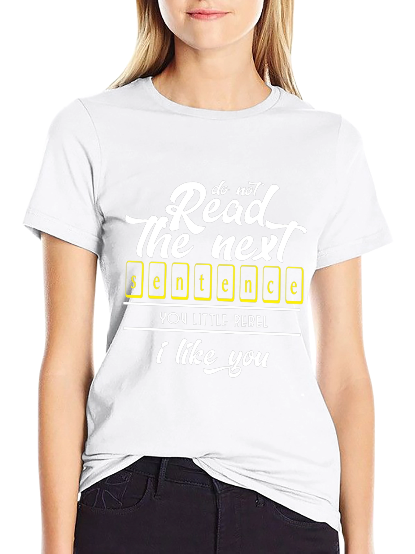 Do Not Read T-Shirt - Funny Graphic Tee