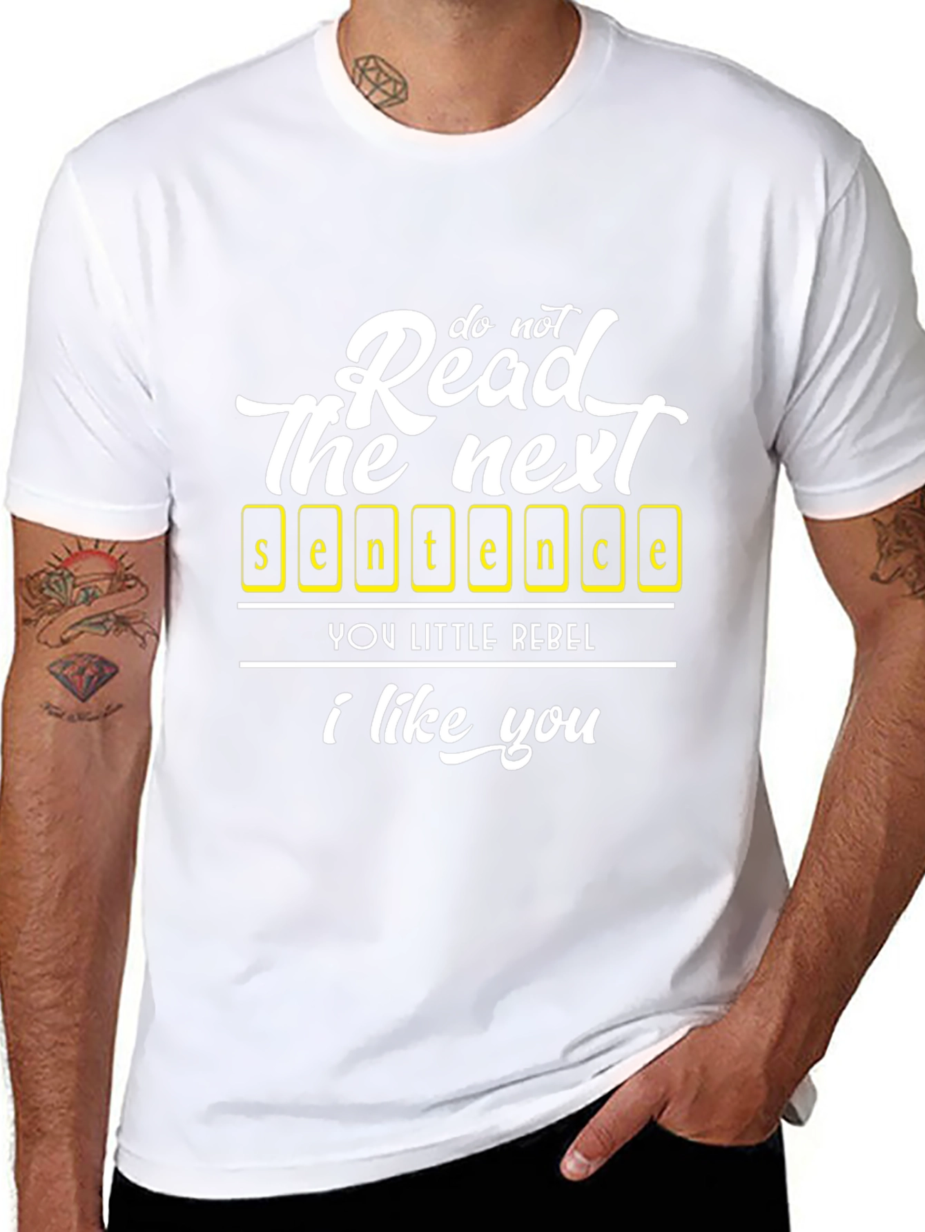 Do Not Read T-Shirt - Funny Graphic Tee