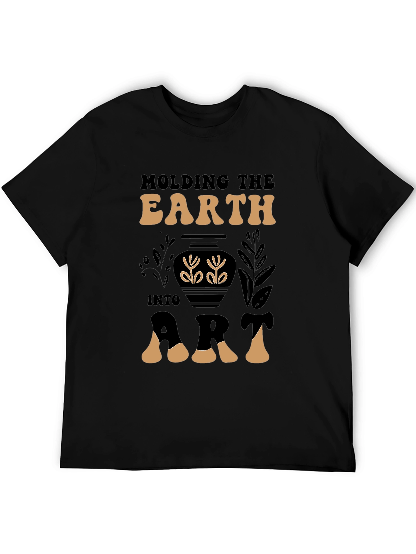 Molding the Earth Art T-Shirt Pottery Design