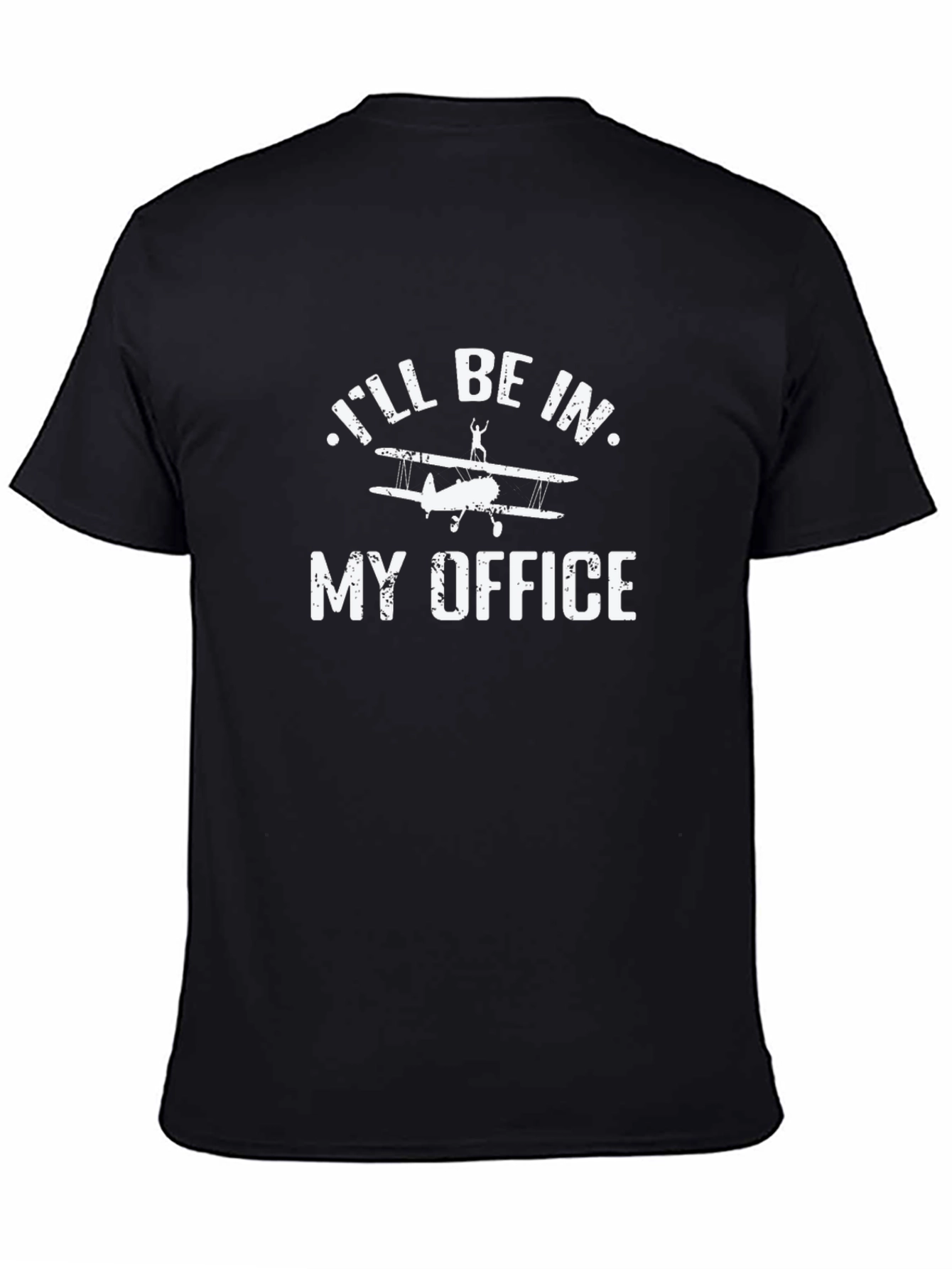 Ill Be In My Office T-Shirt: Airplane Pilot Apparel