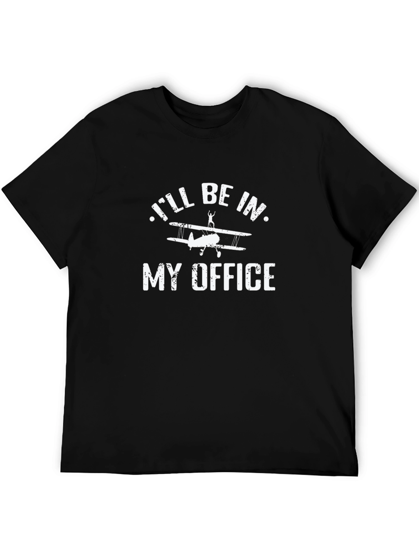 Ill Be In My Office T-Shirt: Airplane Pilot Apparel