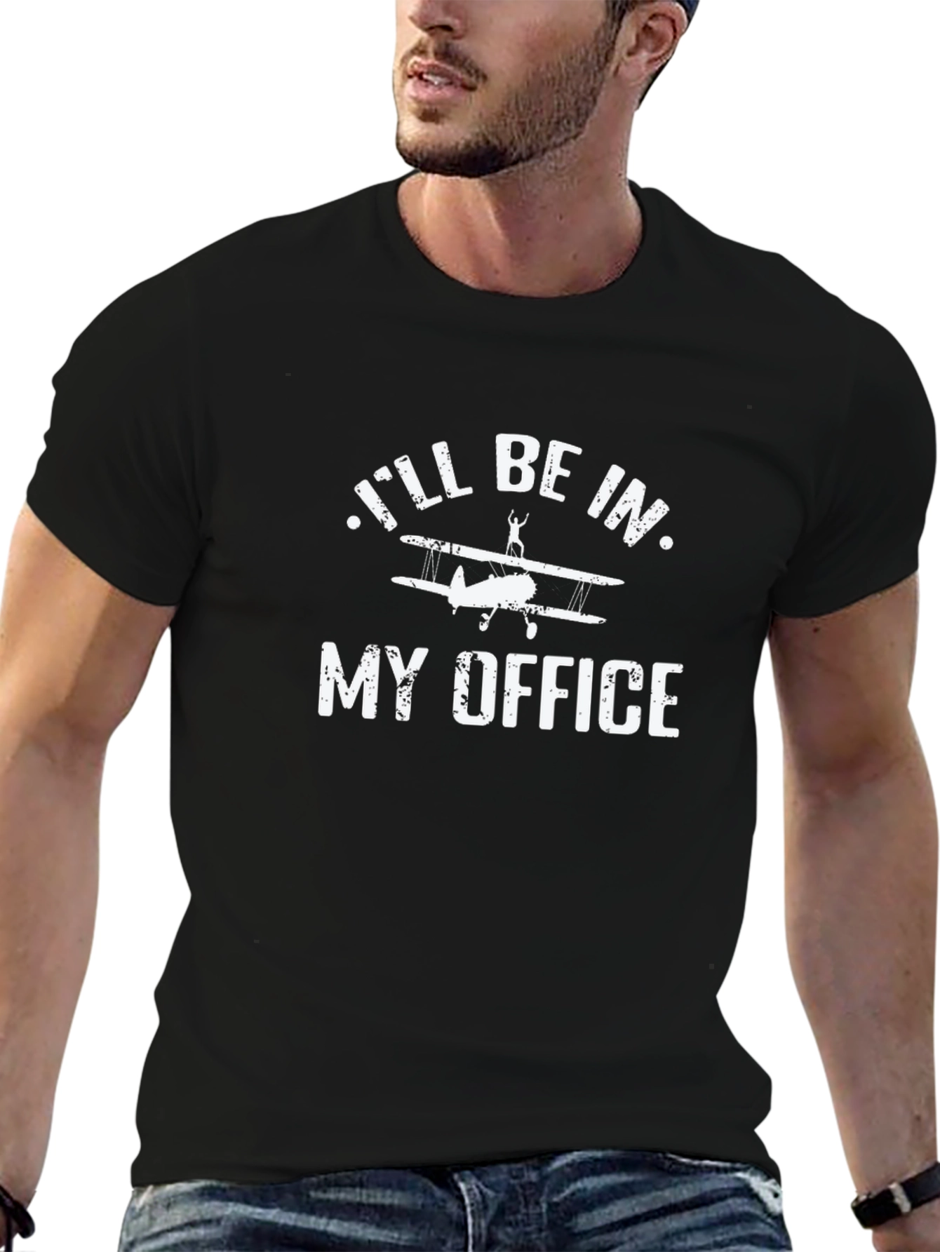 Ill Be In My Office T-Shirt: Airplane Pilot Apparel