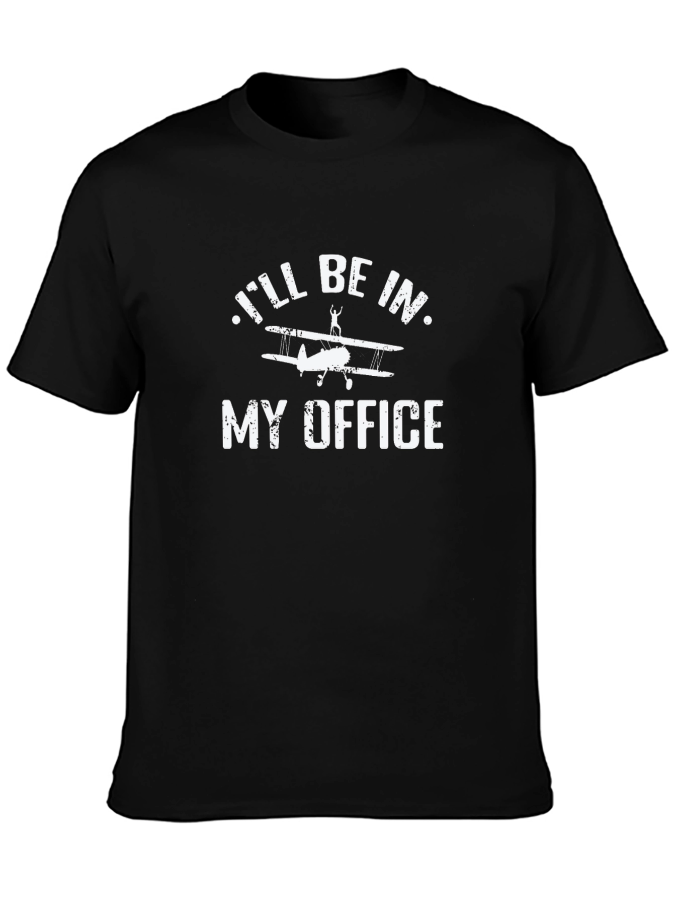 Ill Be In My Office T-Shirt: Airplane Pilot Apparel