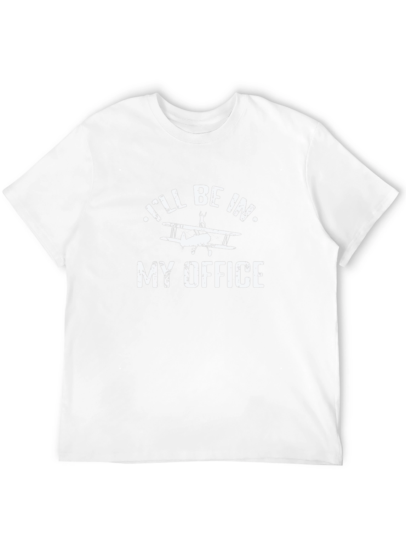 Ill Be In My Office T-Shirt: Airplane Pilot Apparel