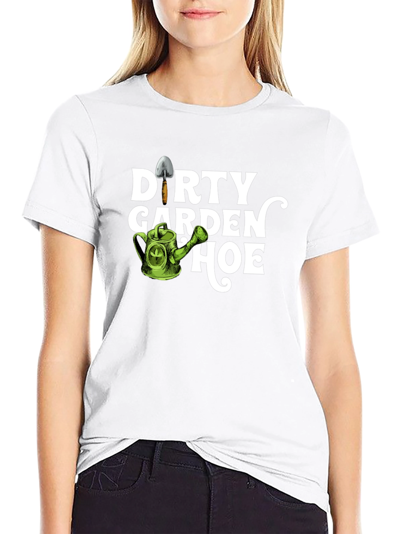 Dirty Garden Hoe T-Shirt - Gardening Humor Tee