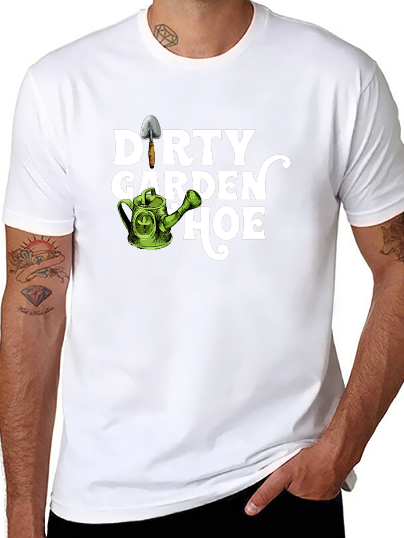 Dirty Garden Hoe T-Shirt - Gardening Humor Tee