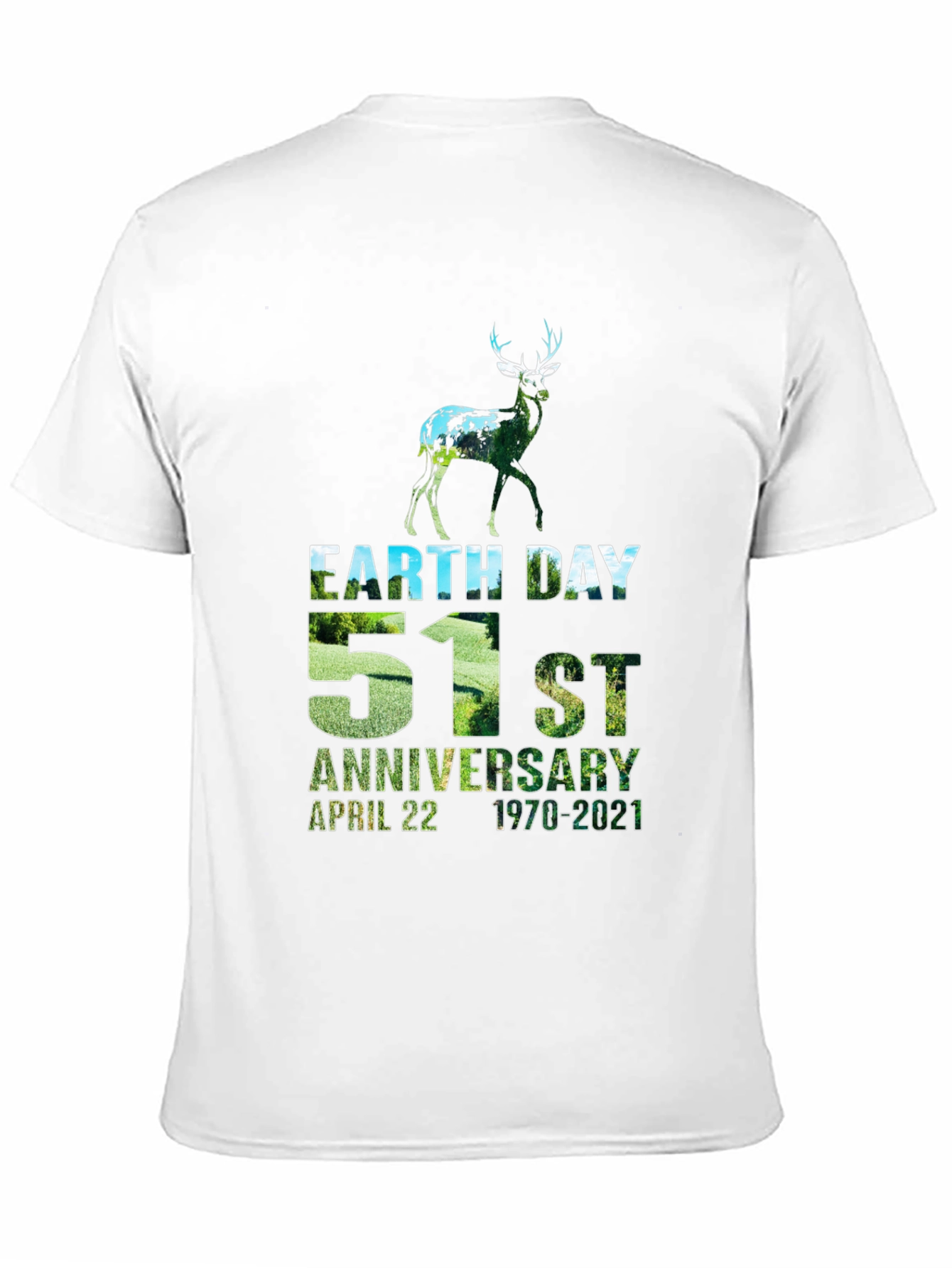 Earth Day 51st Anniversary Graphic Tee