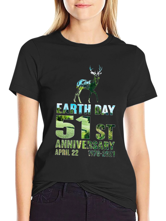 Earth Day 51st Anniversary Graphic Tee