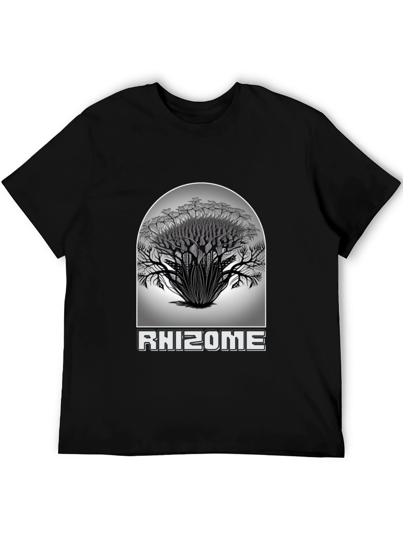 Rhizome Graphic Tee - Unique Design Comfortable Fit