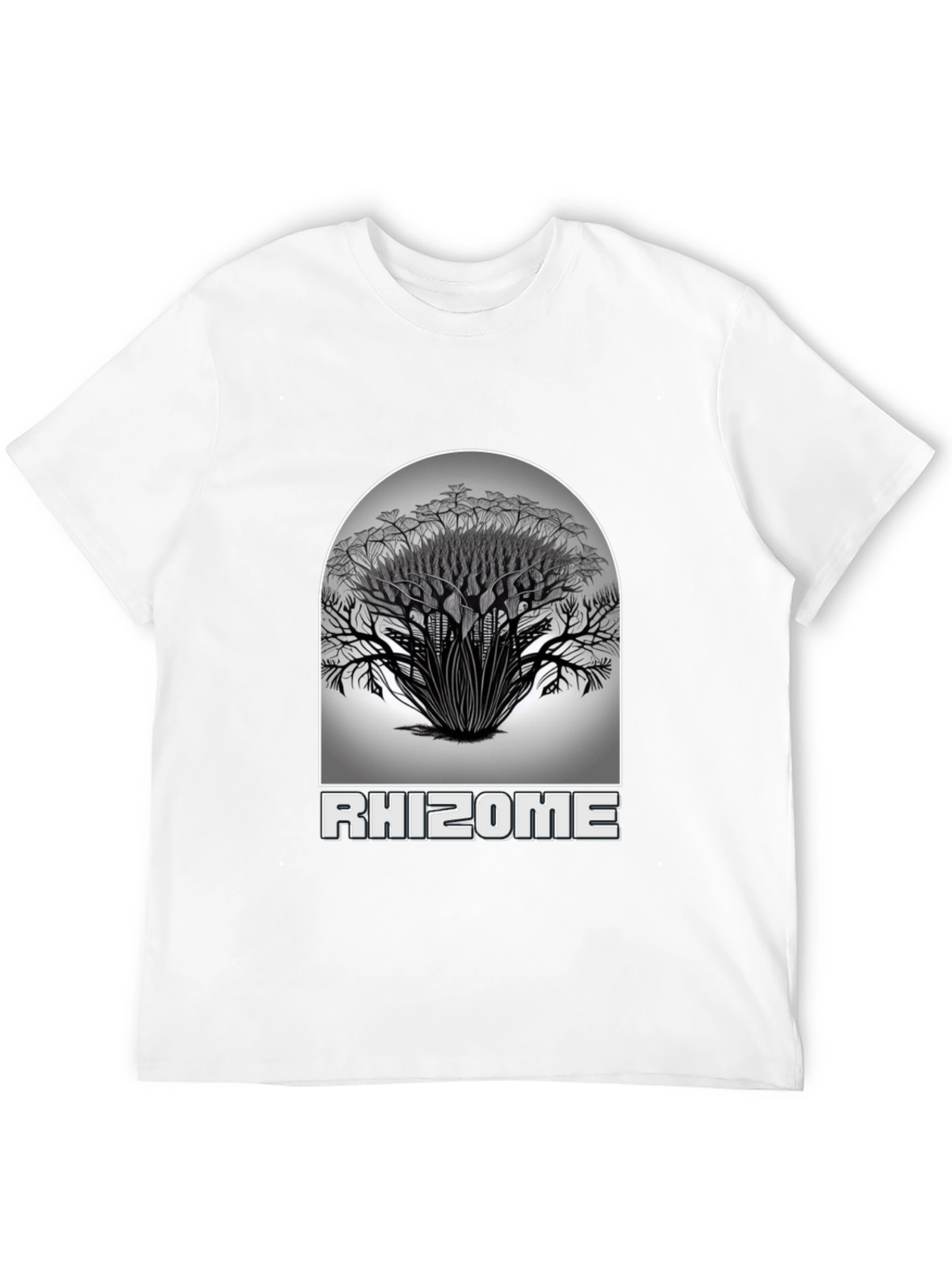 Rhizome Graphic Tee - Unique Design Comfortable Fit