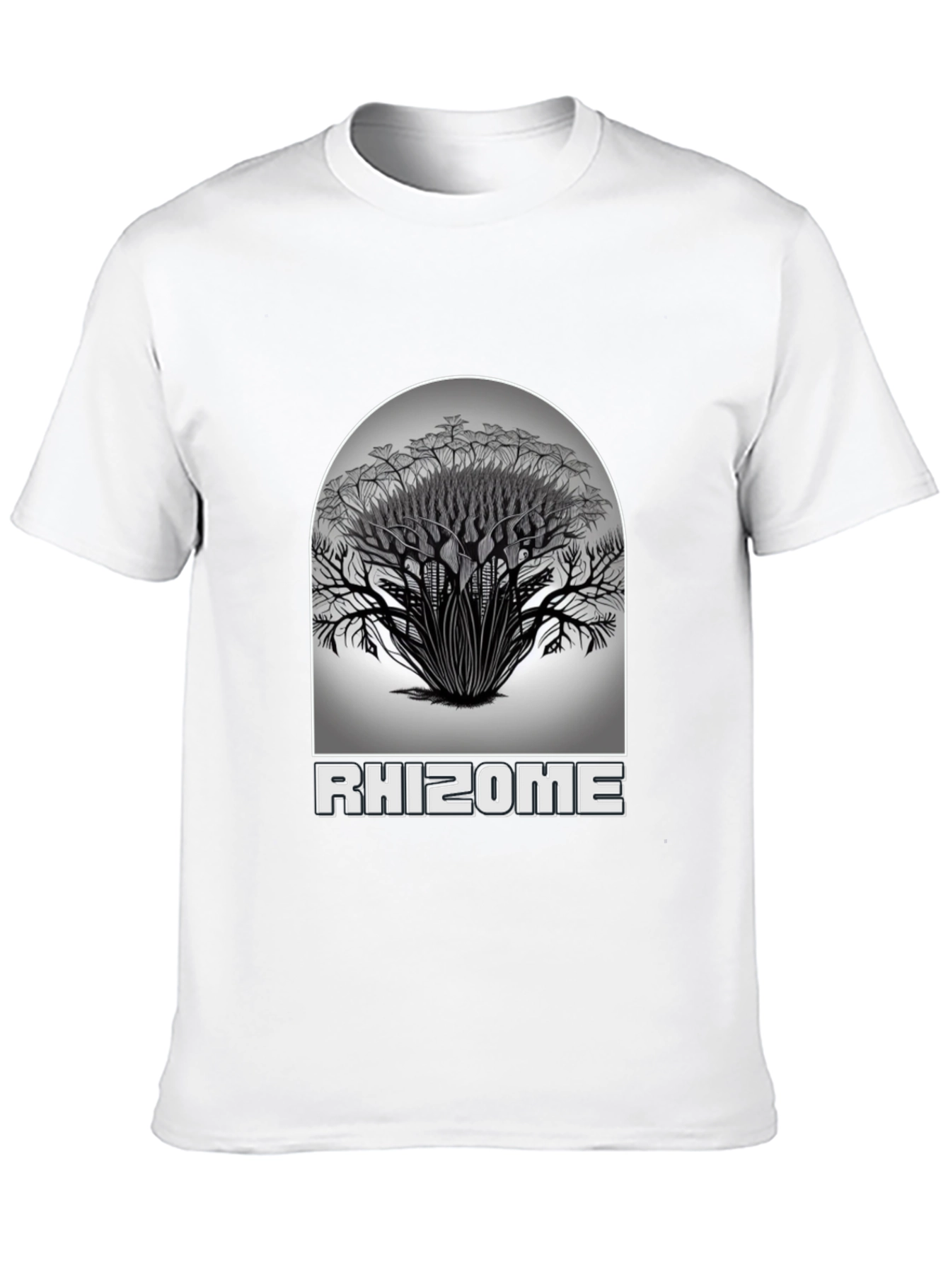 Rhizome Graphic Tee - Unique Design Comfortable Fit