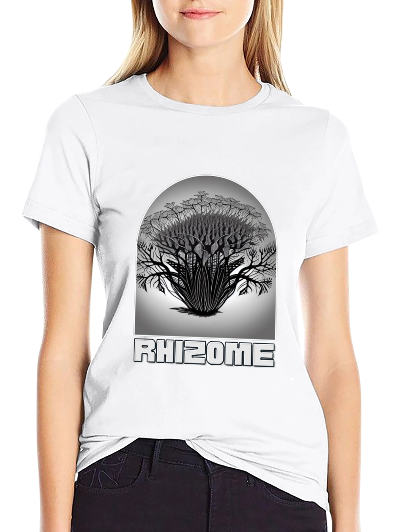 Rhizome Graphic Tee - Unique Design Comfortable Fit
